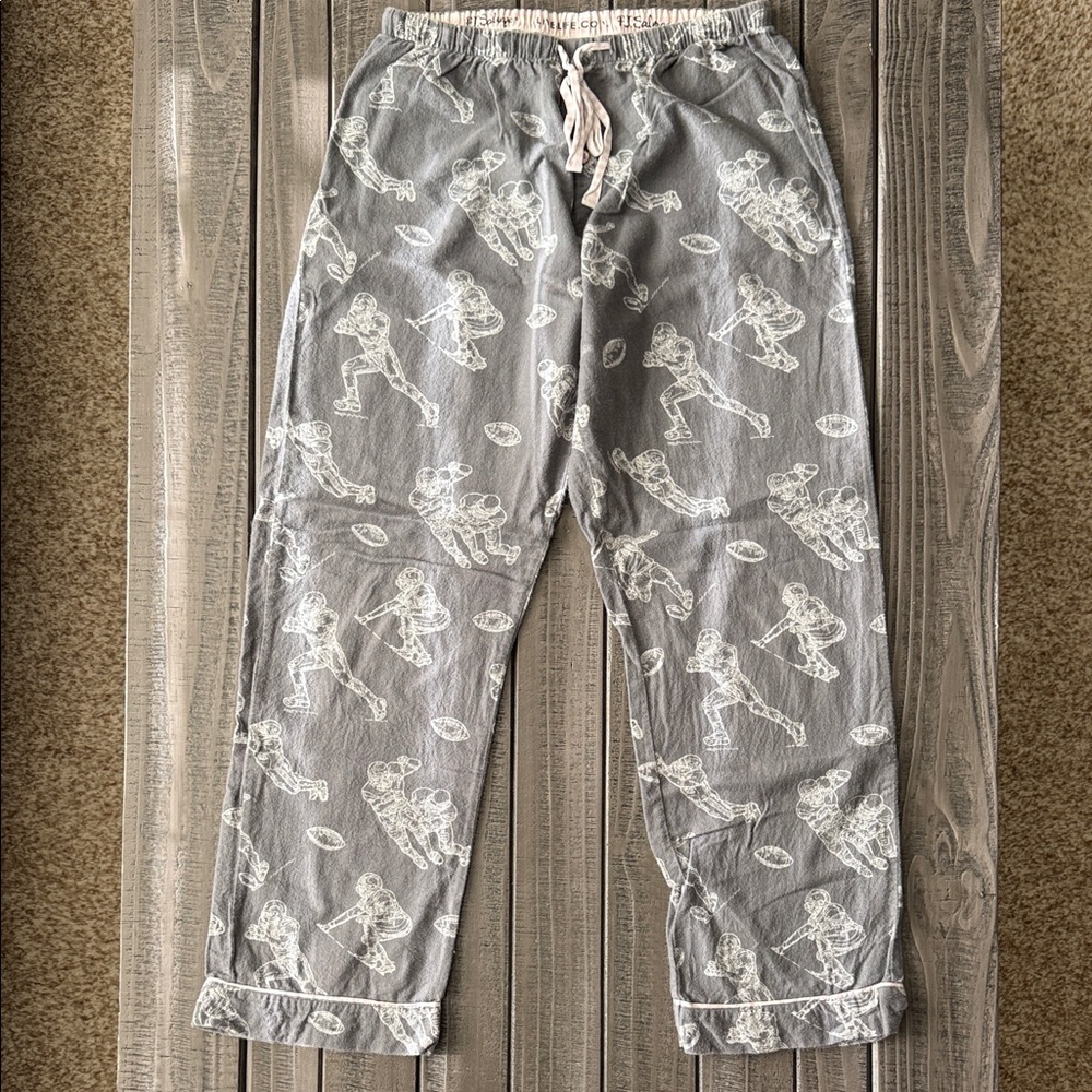 PJ Salvage Gray Game Day Pajama Pants